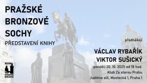 Viktor Sušický, Křest knihy Pražské bronzové sochy... Náhledový obrázek AUTOGRAMIÁDA